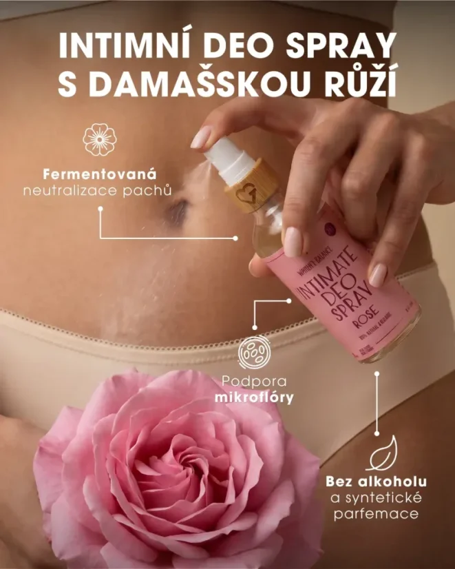 Set pro intimní péči Premium – béžová taštička CZ