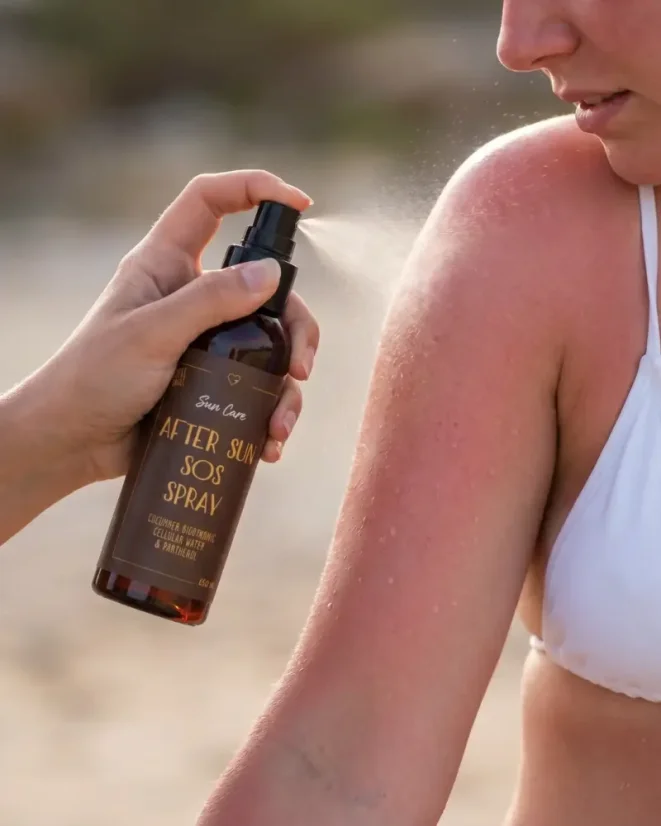 SOS sprej po opaľovaní s panthenolom 5 % a aloe vera 150 ml