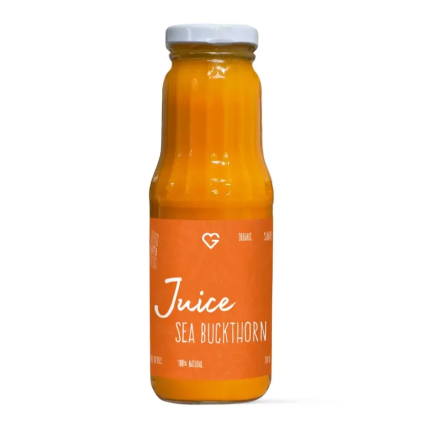 Rakytníková šťáva BIO - Organic Sea Buckthorn Juice - 250 ml CZ