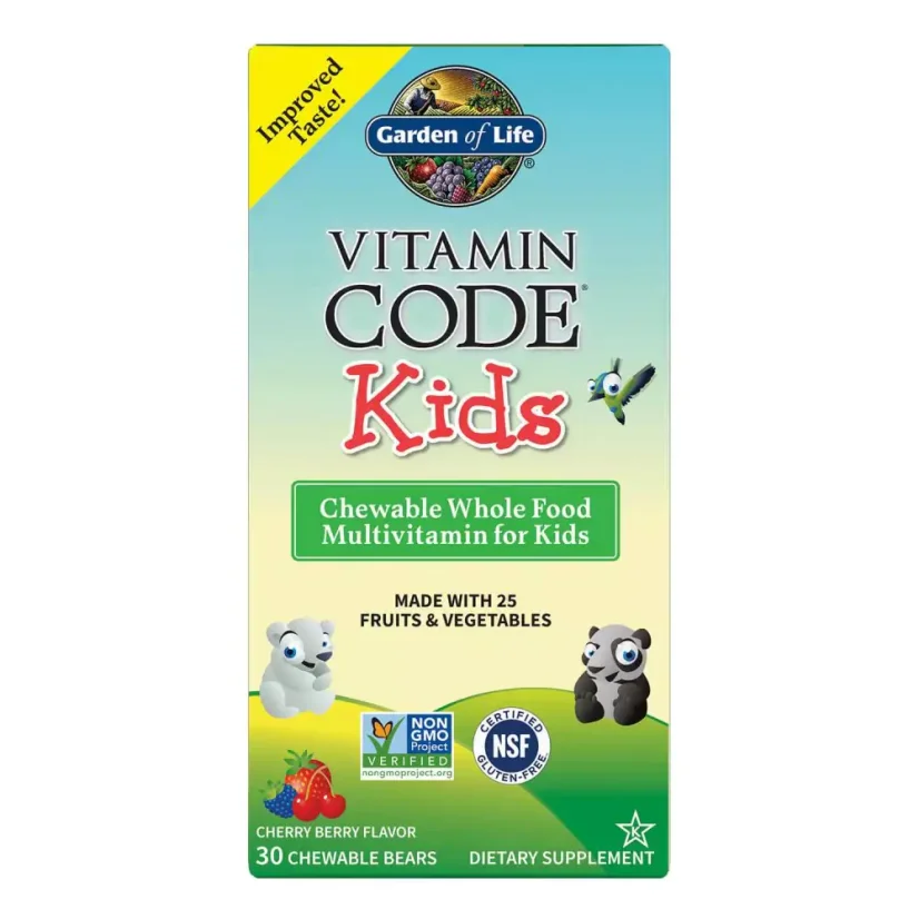 VITAMIN CODE - Kids - Dětský multivitamín 30 ks CZ