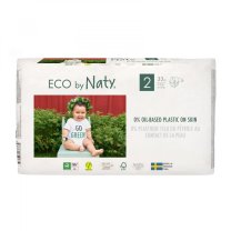 Eco by Naty Baby Diapers Single Pack Size 2 dětské pleny od 3 do 6 kg