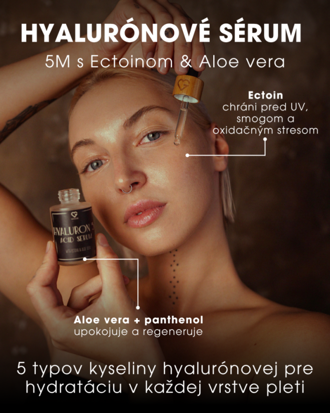 Hyaluronové sérum 5M s Ectoinem & Aloe vera 30 ml SK