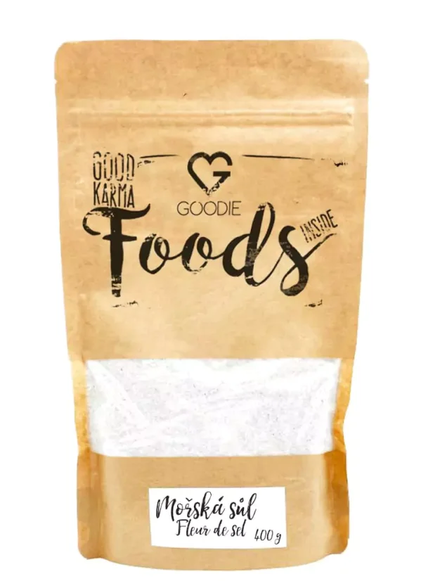 Mořská sůl - Fleur de sel (Solný květ) 400 g CZ