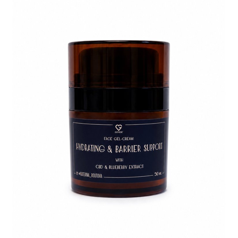 Nawilżający żel-krem wspierający barierę skórną z CBD 50 ml