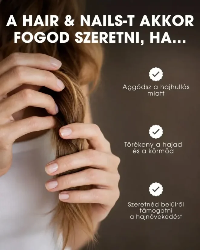 HU Beauty Vitamins - Hair & Nails 90x milyen esetekben fogod szeretni ezt a terméket