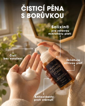 Balansująca pianka oczyszczająca do twarzy - Leśna jagoda 60 ml