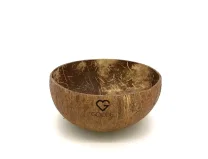 Kokosová miska natural hrubá CZ