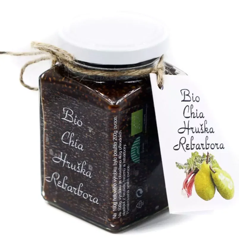 BIO Chia Hruška s rebarborou 260 g SK