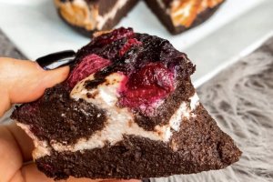 Brownies cheesecake