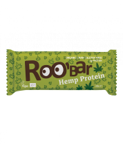 Roobar - Baton RAW - Białko konopne BIO 30 g PL