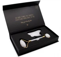 Face Massage Set (Jade roller & Gua Sha) - WHITE SK