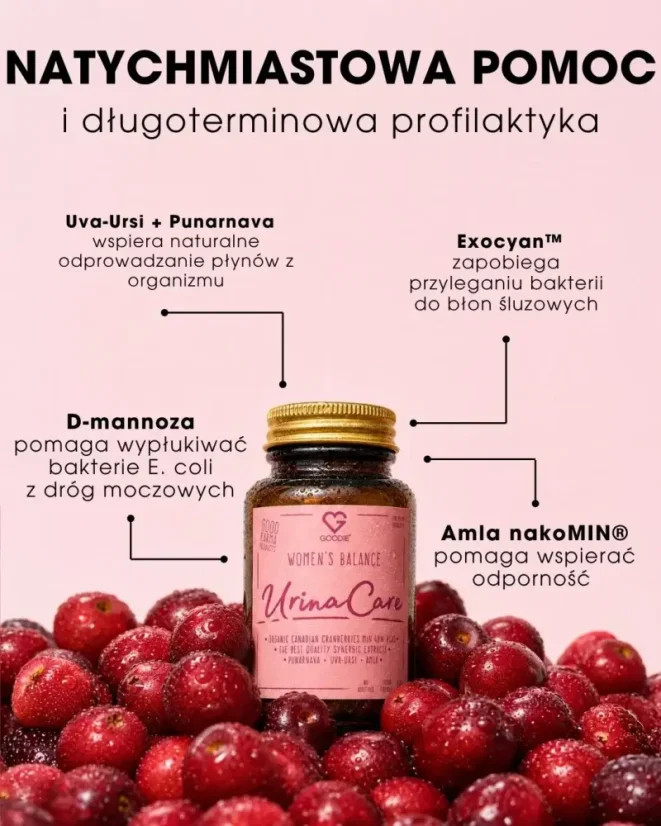 PL Women's Balance - UrinaCare - natychmiastowa pomoc i długoterminowa profilaktyka