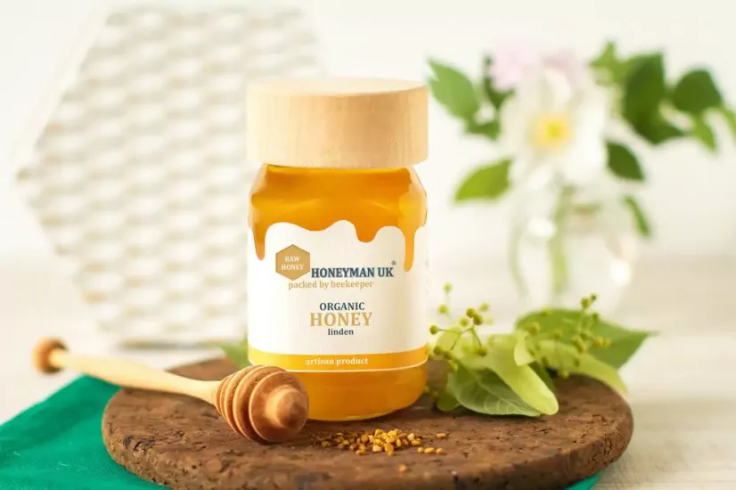 HONEYMAN UK linden - BIO lipový med 250g CZ