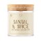 Sviečka s dreveným praskajúcim knôtom – Santal & Spice 280 g