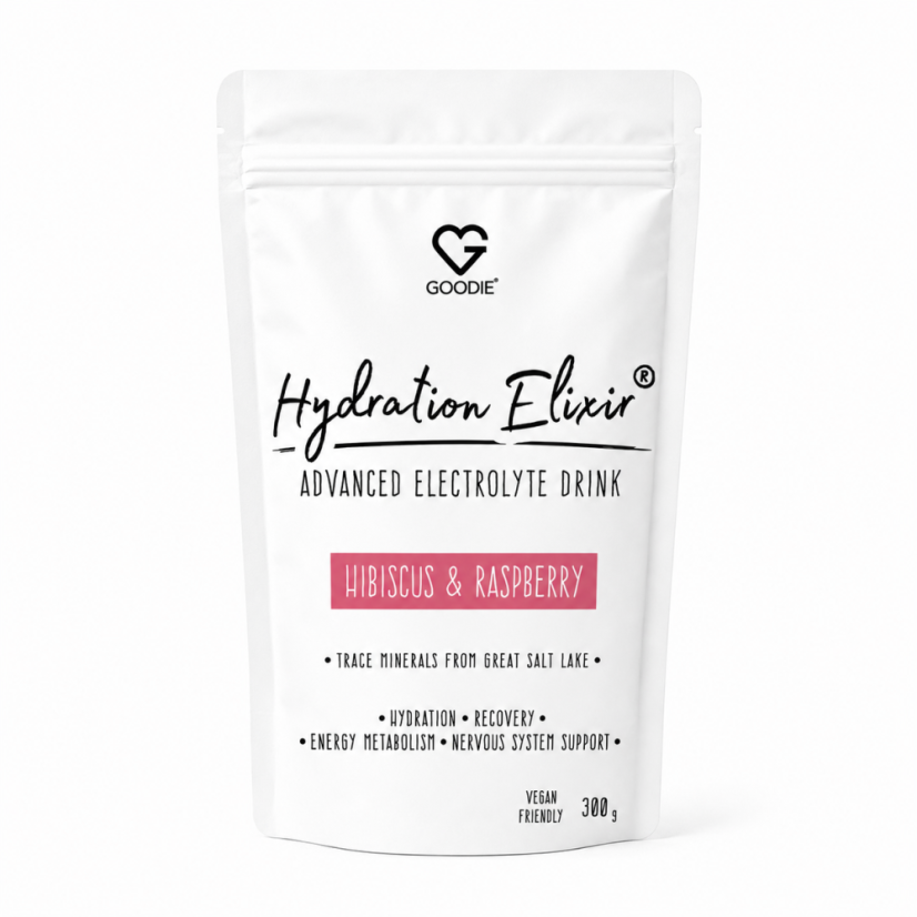 Elektrolyty nápoj - Hydration Elixir® Ibišek & Malina 300 g