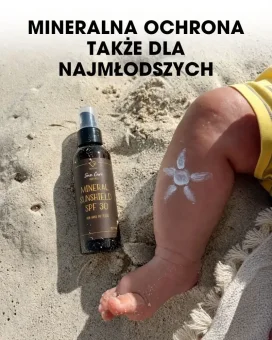 PL Mineralne mleczko przeciwsłoneczne SPF 30 - mineralna pielęgnacja także dla dzieci