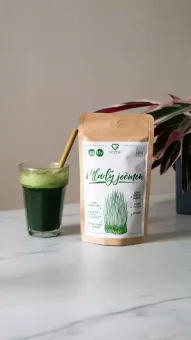 Młody jęczmień - suszony sok BIO, RAW 150 g PL