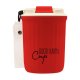 Good Karma Travel Cup - Podróżny kubek termiczny - CZERWONY - 360 ml