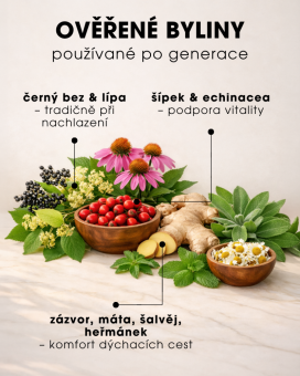 Herbata ziołowa – Cold tea – Przeziębienie – 50 g PL