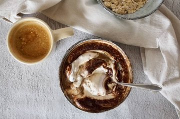 Tiramisu ovesná kaše přes noc