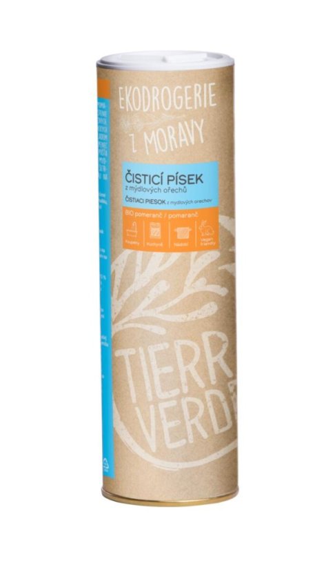 Tierra Verde - Čisticí písek z mýdlových ořechů 500 g SK