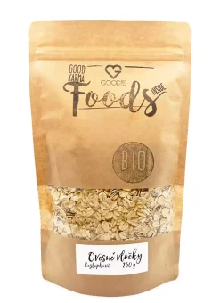 BIO Ovesné vločky bezlepkové celé / Gluten-free Oat Flakes - whole grain 250 g CZ