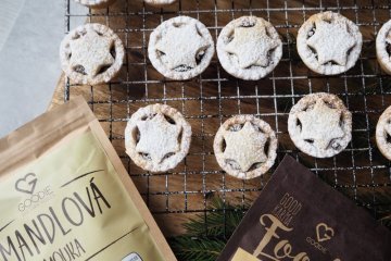 Britské vánoční koláčky mince pies