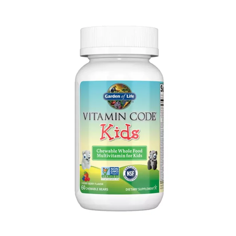 VITAMIN CODE - Kids - Dětský multivitamín 60 ks