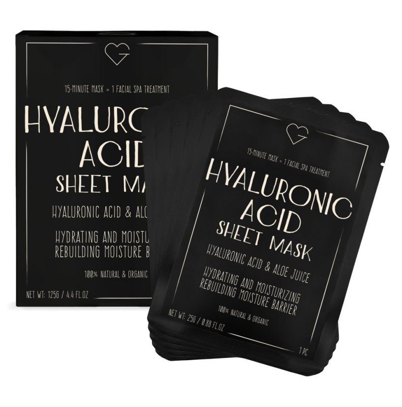Hydratační plátýnková maska  - Hyaluronic Sheet Mask 5 ks CZ