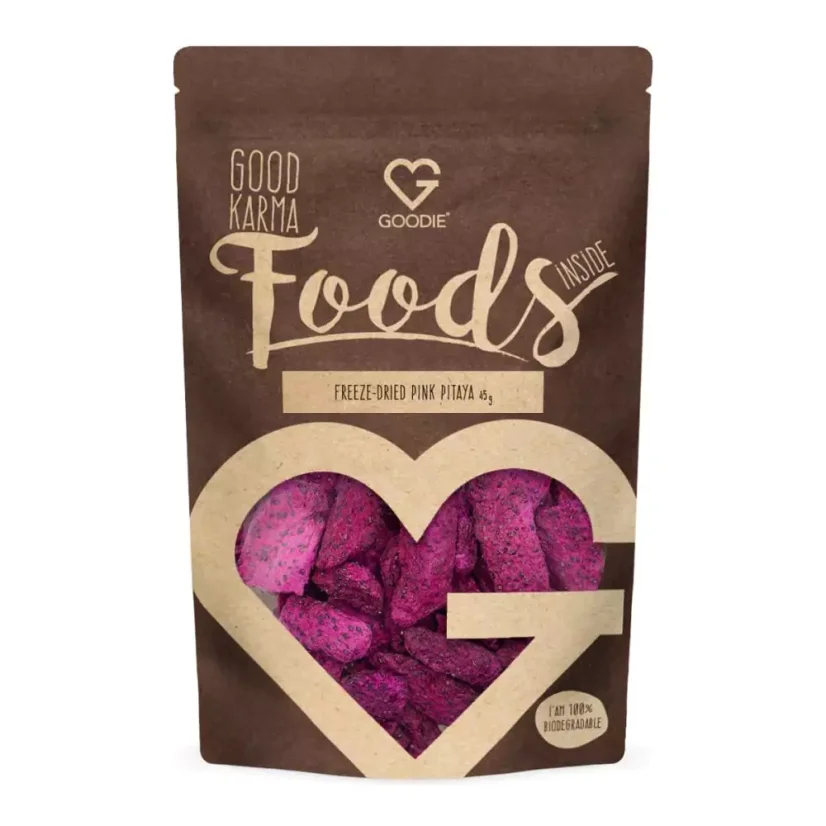 Lyofilizované dračí ovoce / Freeze - Dried Pink Pitaya 45 g CZ
