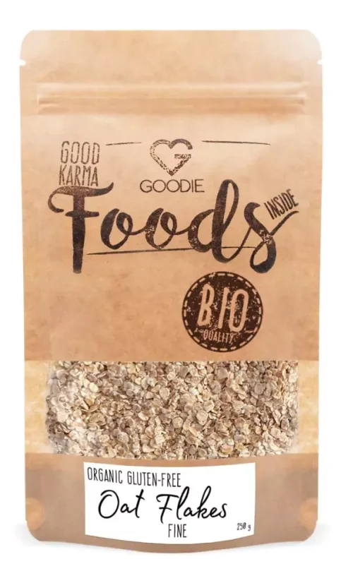 BIO Ovsené vločky bezlepkové jemné / Gluten-free Oat Flakes - fine 250 g SK