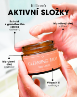Odličovací balzam - Cleansing Balm - Mango & Apricot 10 ml SK