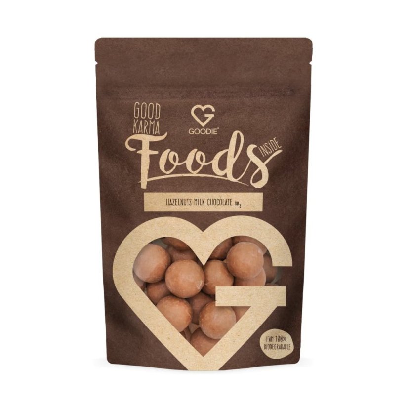 Lískové ořechy v mléčně čokoládě 80 g