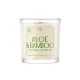 Gyertya ropogó fa kanóccal - Aloe & Bamboo 50 g HU