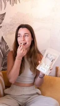 Migdały v keto białej czekoladzie 80 g PL