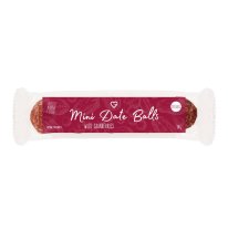 Mini datlové kuličky s brusinkami BIO 50 g