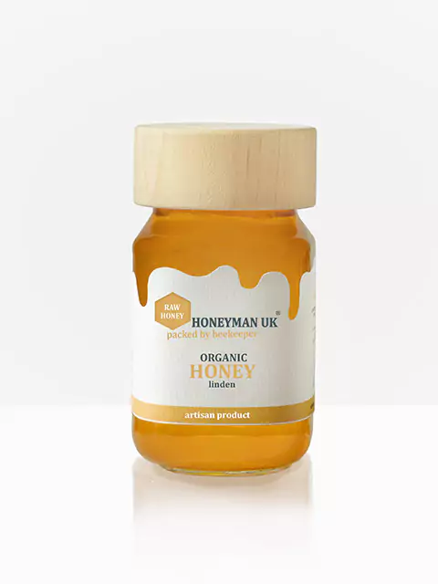 HONEYMAN UK linden - BIO lipový med 250g_2