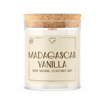 Svíčka s dřevěným praskajícím knotem - Madagascar Vanilla 160 g CZ