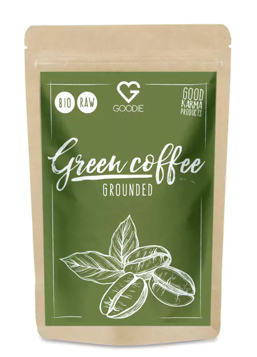 Zelená káva BIO, RAW 150 g CZ