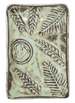 MÝDLENKA - Olive Plate Palmtree 2