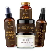 Golden Tan Routine Set