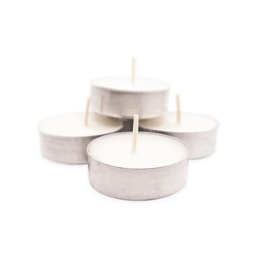 Čajové svíčky ze sójového vosku - Tealights soy wax - 50 ks SK