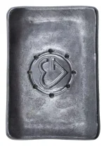 MÝDLENKA - Graphite Plate Circle CZ