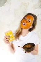 Kurkuma a med - pleťová maska 25 g SK