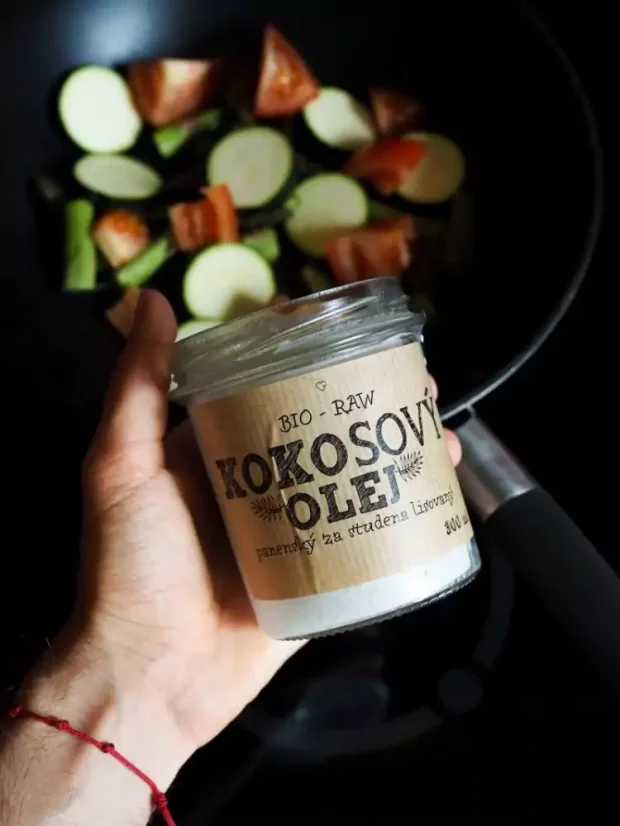 Kokosový olej BIO RAW 300 ml
