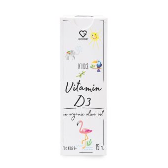 Detský vitamín D3 400 IU v BIO extra panenskom olivovom oleji 15 ml SK