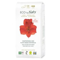 Podpaski higieniczne - Eco by Naty - large 28 szt.