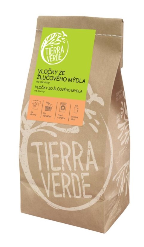 Tierra Verde - Vločky ze žlučového mýdla (papírový sáček 400 g) CZ