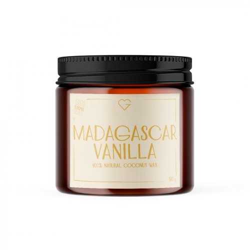 Svíčka s bavlněným knotem - Madagascar Vanilla 80 g