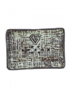 MÝDLENKA - Olive Plate Crocodile CZ